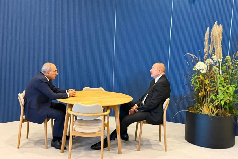 Ильхам Алиев встретился в Копенгагене с Николом Пашиняном