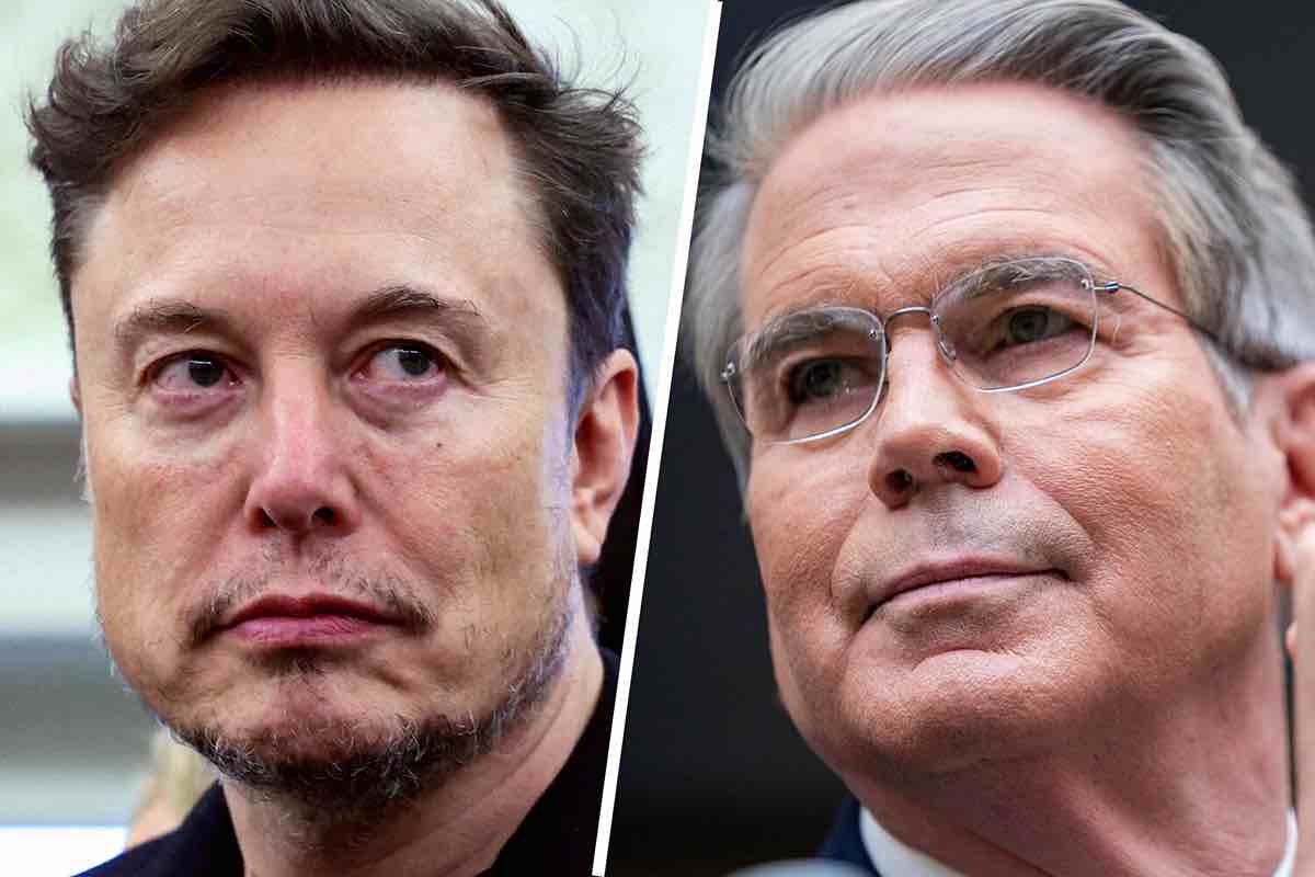 Elon Mask və maliyyə naziri dava salıblar