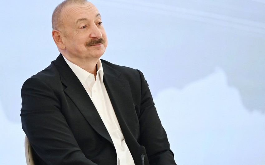 Prezident İlham Əliyev Rusiya ilə Aİ arasında yaranmış təbii qaz böhranına münasibət bildirib