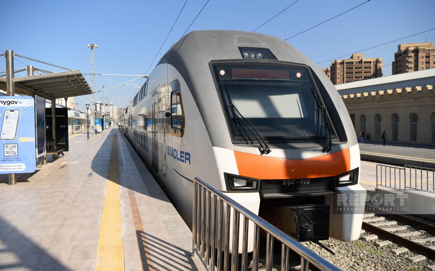 Bakıdan Qazaxa ilk dəfə sürətli qatarlarla sərnişin daşımalarına start verilir