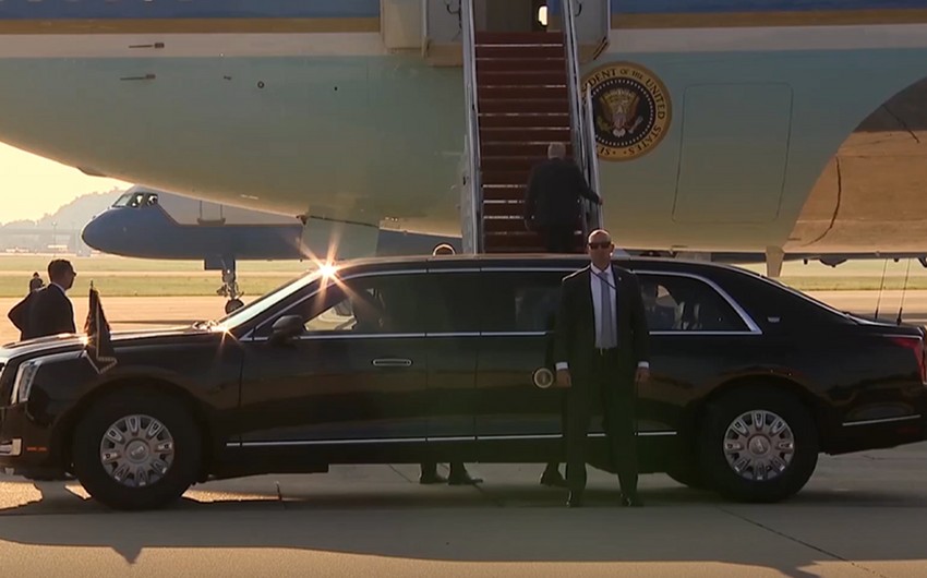 Трамп прилетел в Анкоридж на встречу с Путиным