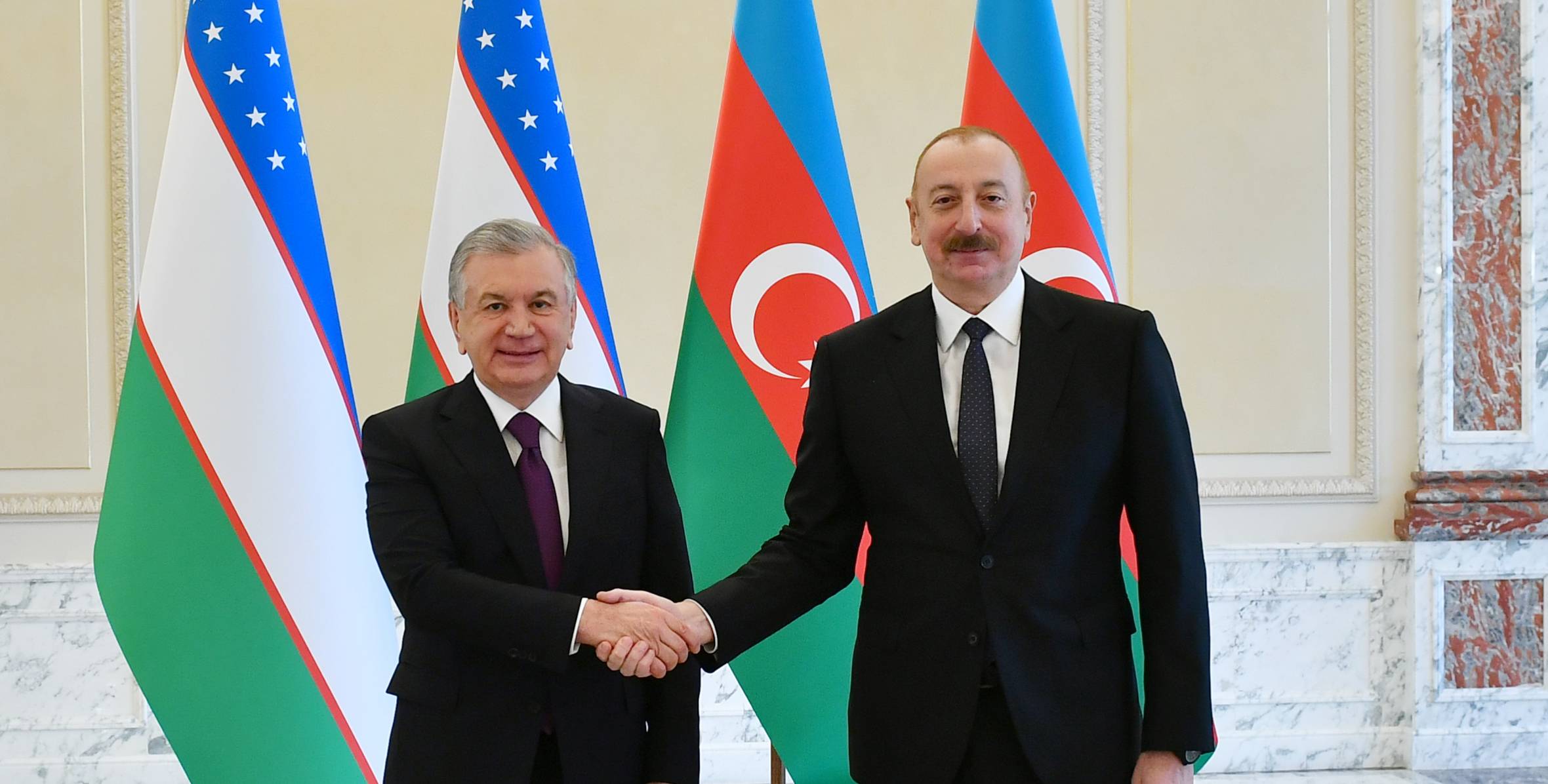 Şavkat Mirziyoyev İlham Əliyevi təbrik edib