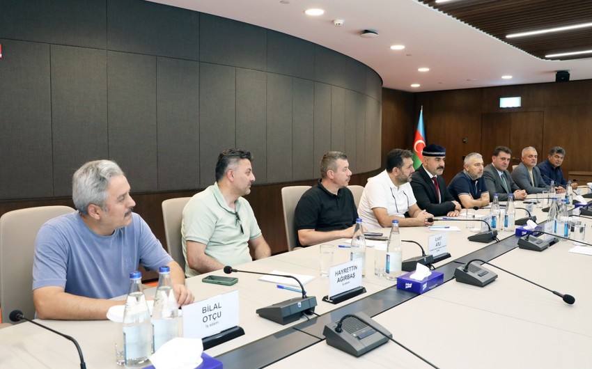 Türk iş adamları Azərbaycana işgüzar səfərə gəliblər