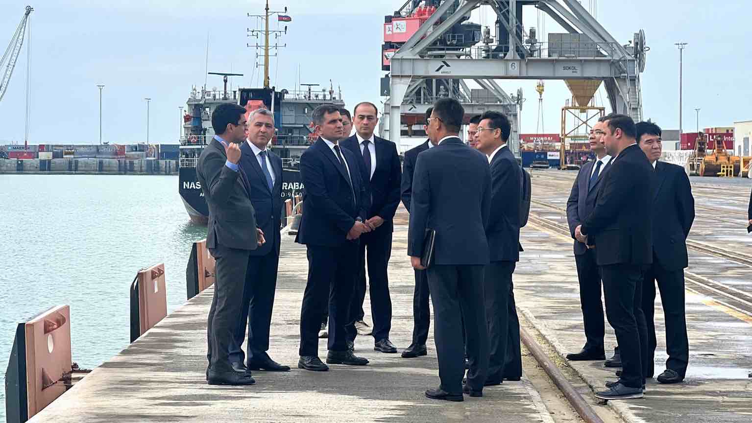 Bakı Limanı ilə Çinin Quandun əyalətinin limanları arasında əməkdaşlıq imkanları müzakirə edilib